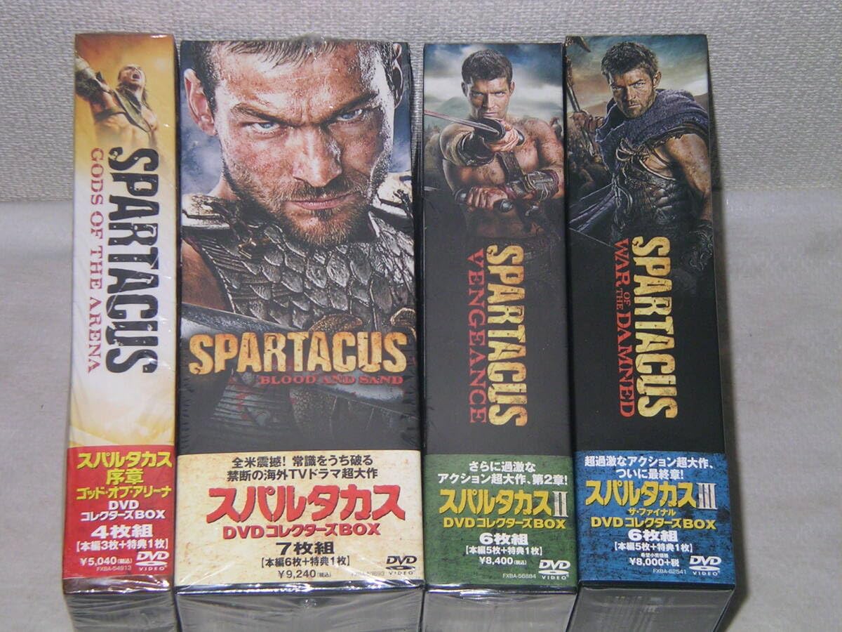 スパルタカスDVD-BOXⅠ〜Ⅲセット スパルタカスDVD-BOXⅠ〜Ⅲセット スパルタカスDVD-BOXⅠ〜Ⅲ
